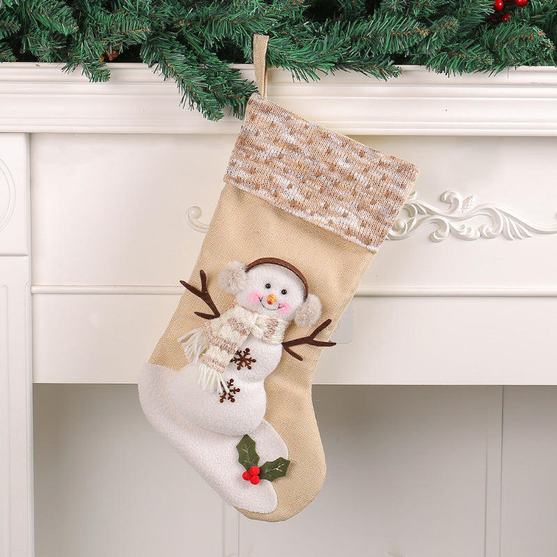 Large Christmas Socks Gift Bag