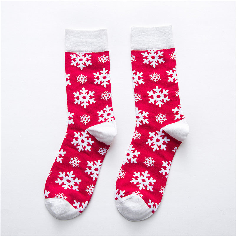 Christmas cartoon cute cotton socks