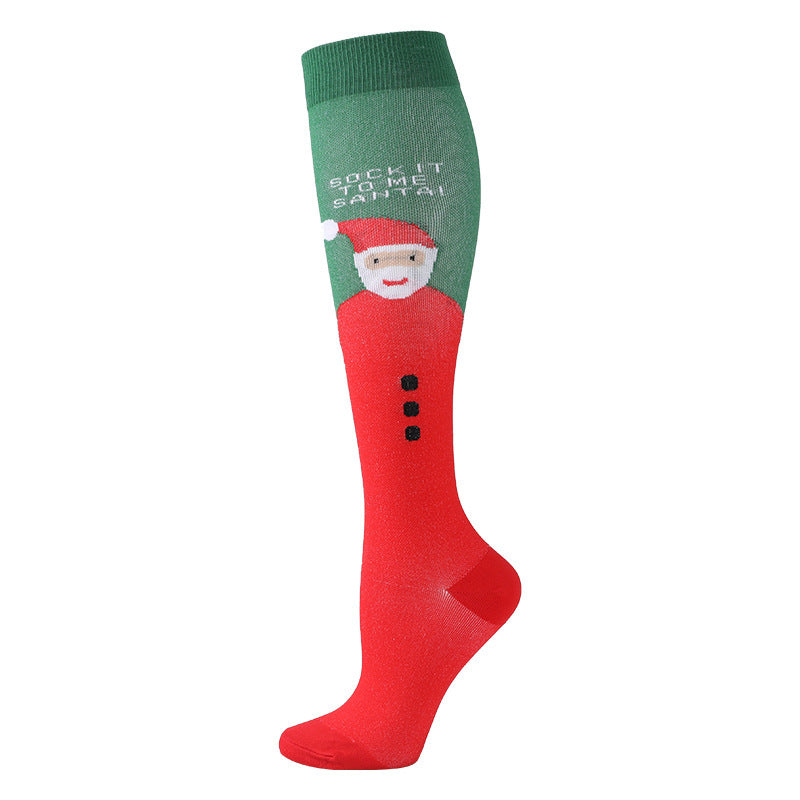 Christmas Sports Compression Socks