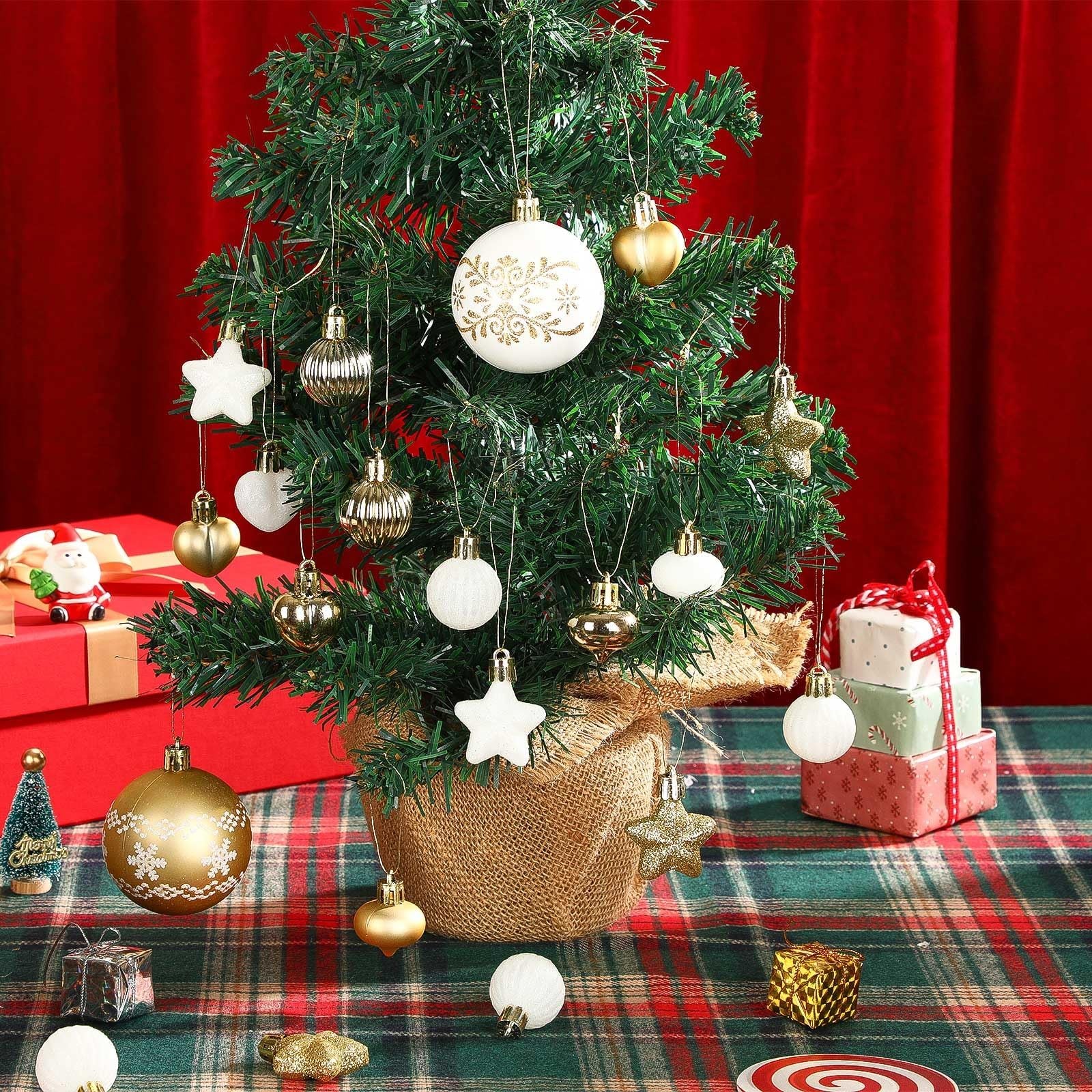 Christmas Ball Decorations Nordic 52PCS