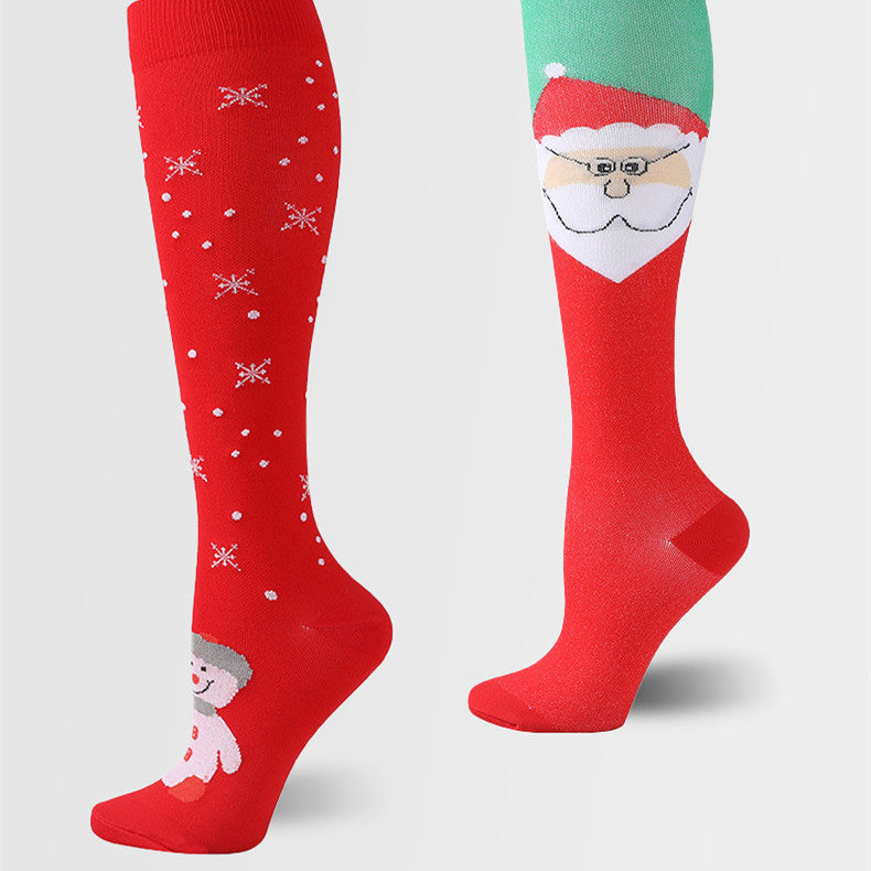 Christmas Sports Compression Socks
