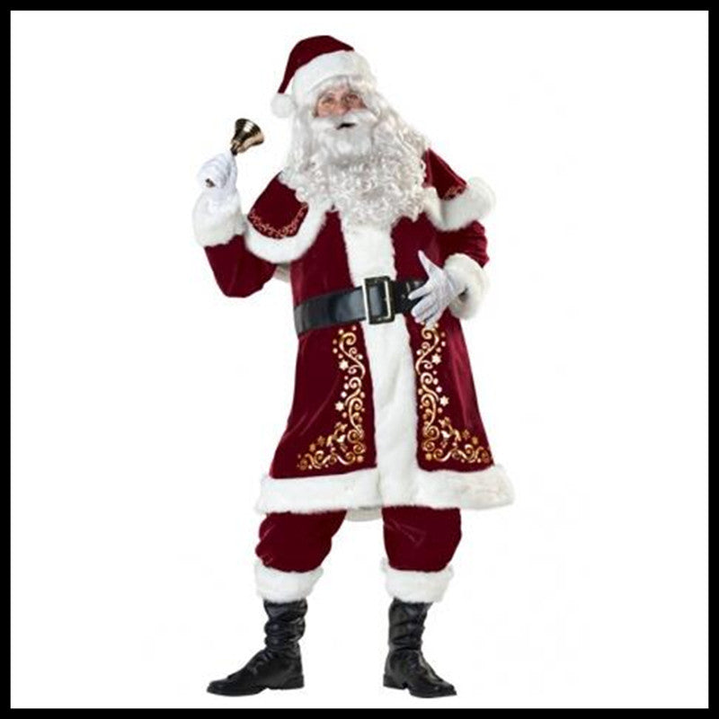 Adult Men and Women Santa Christmas Costume