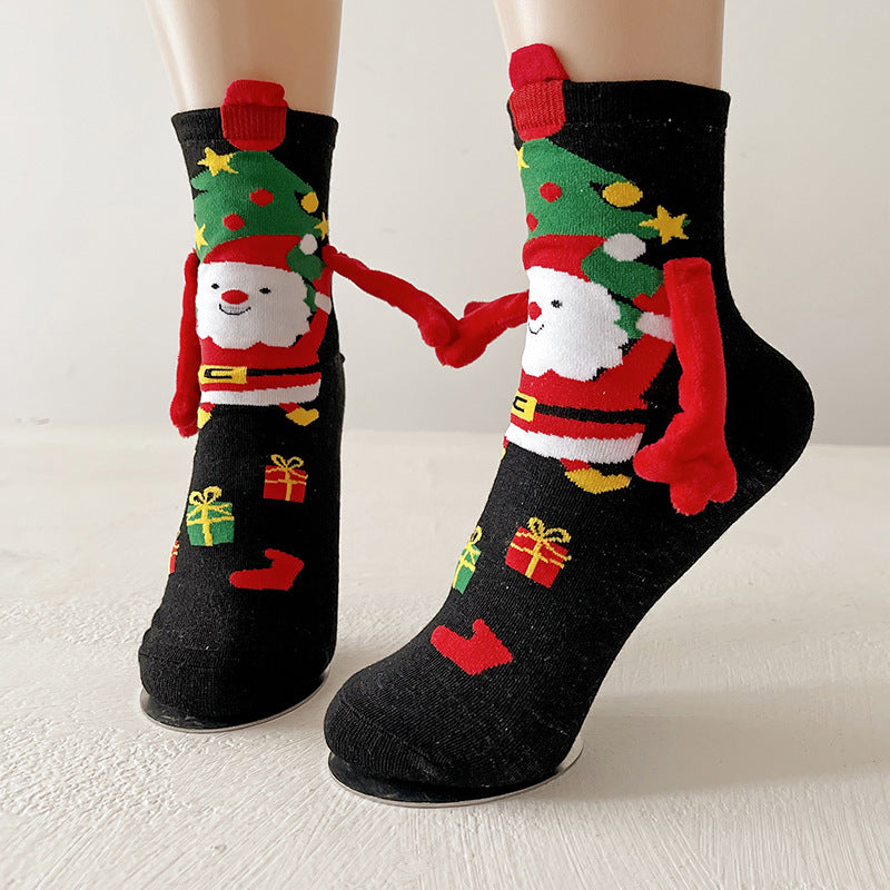Christmas Magnetic Socks For Couple