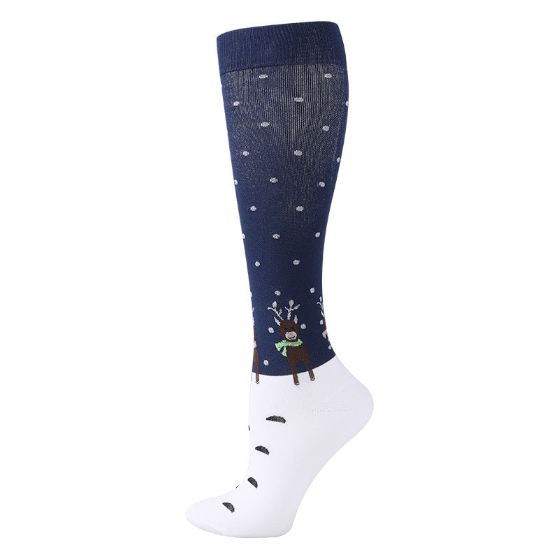 Christmas Sports Compression Socks