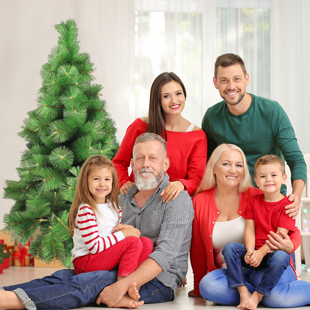 PartyGo 226 Christmas Tree With 180CM Green Pine Needles Branches