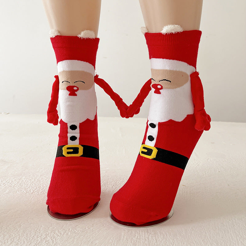 Christmas Magnetic Socks For Couple