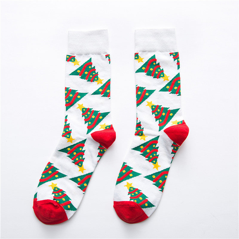 Christmas cartoon cute cotton socks