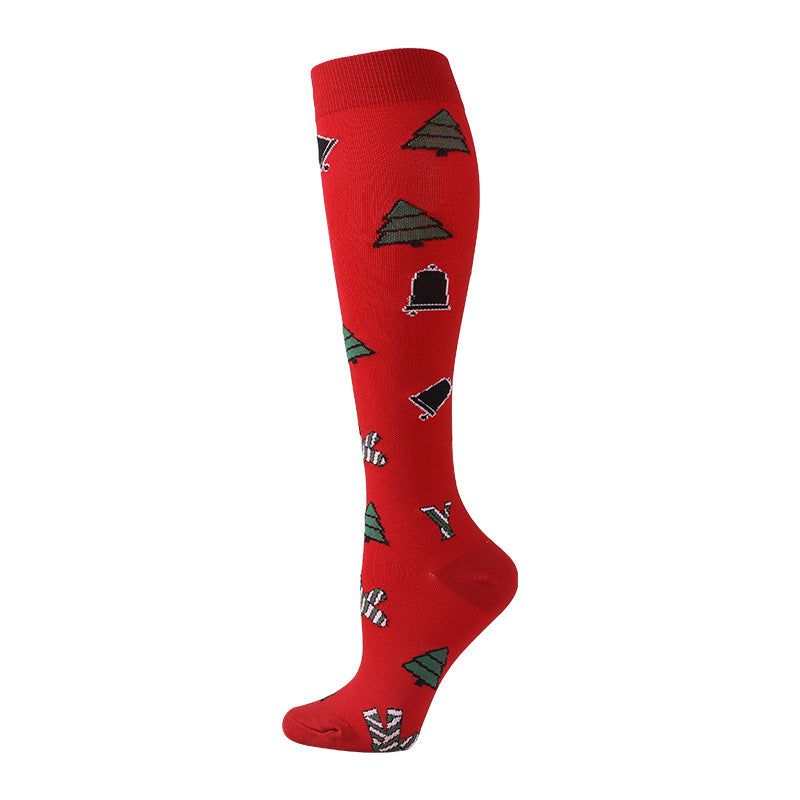 Christmas Sports Compression Socks