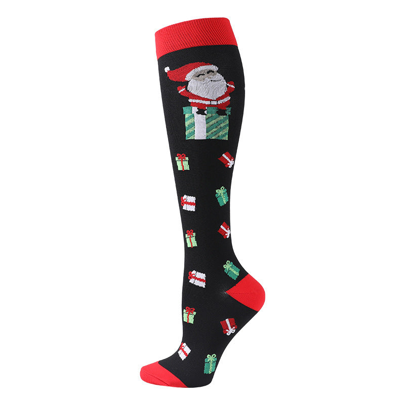 Christmas Sports Compression Socks