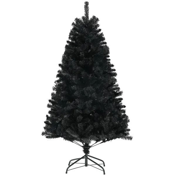 6ft Artificial Christmas Trees, Black
